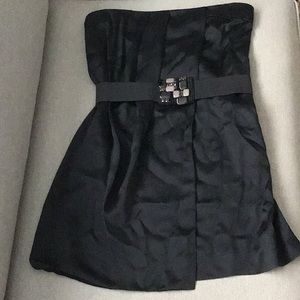 BCBG MAXAZRIA women’s silk strapless dress. Size S